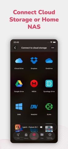 Evermusic Pro: music player iPhone screenshot