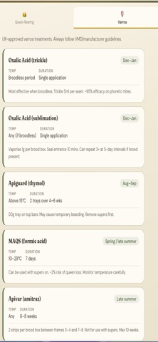 Bee Life-Cycle Calculator screenshot