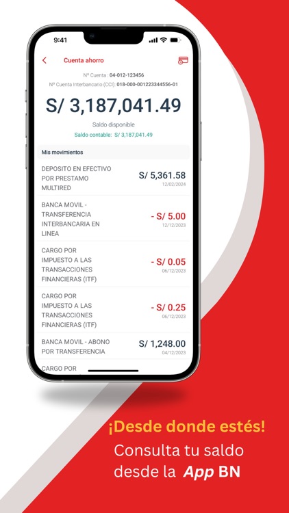 Banco de la Nación-banca móvil screenshot-4