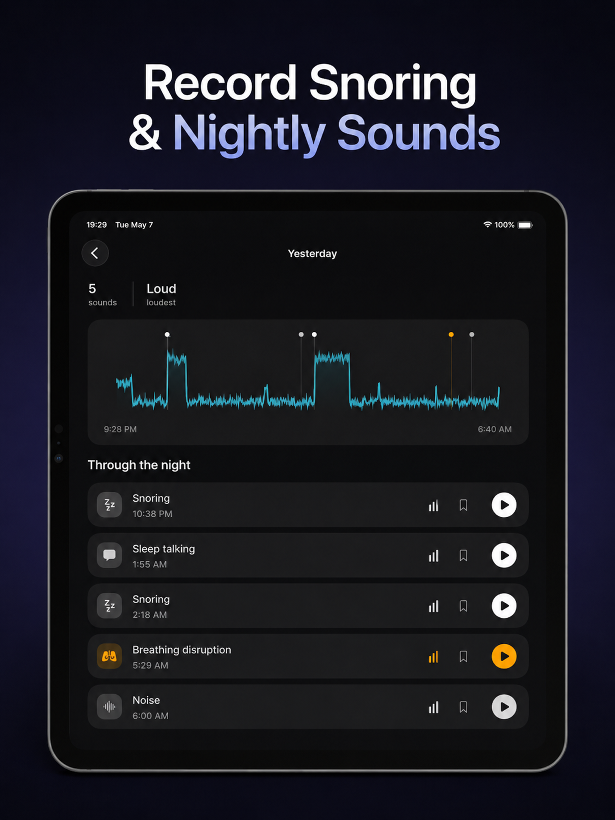 Tock - Alarm & Sleep Tracker screenshot 14
