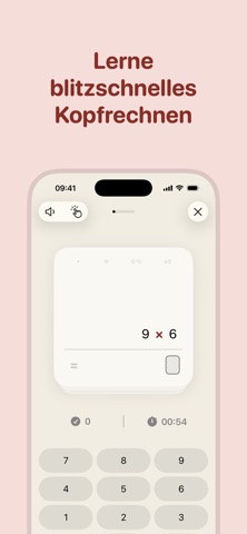 Kopfrechnen & Mathe: Numbio iPhone screenshot 1