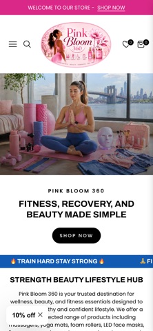 Pink Bloom 360 screenshot