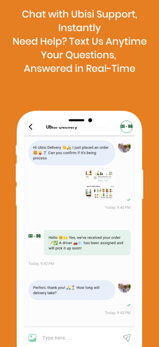 Ubisi Delivery Screenshot 4 of 4