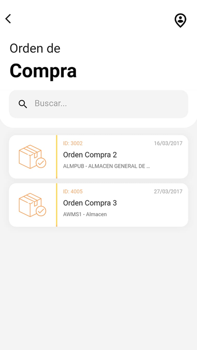 Distribución Móvil Screenshot