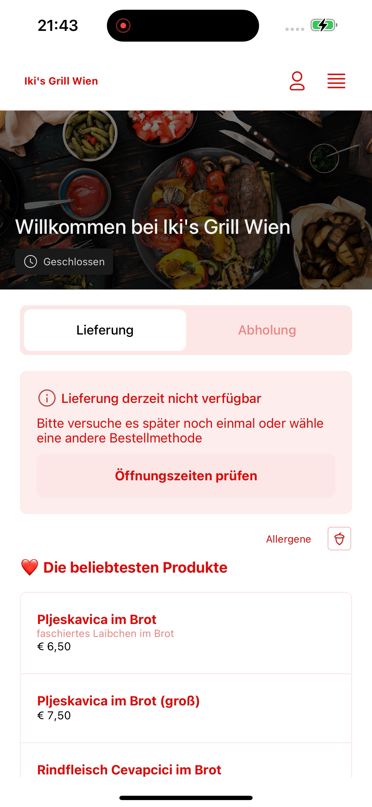 Iki's Grill Wien screenshot 4