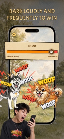 Bow Wow: Dog Barking Battle screenshot