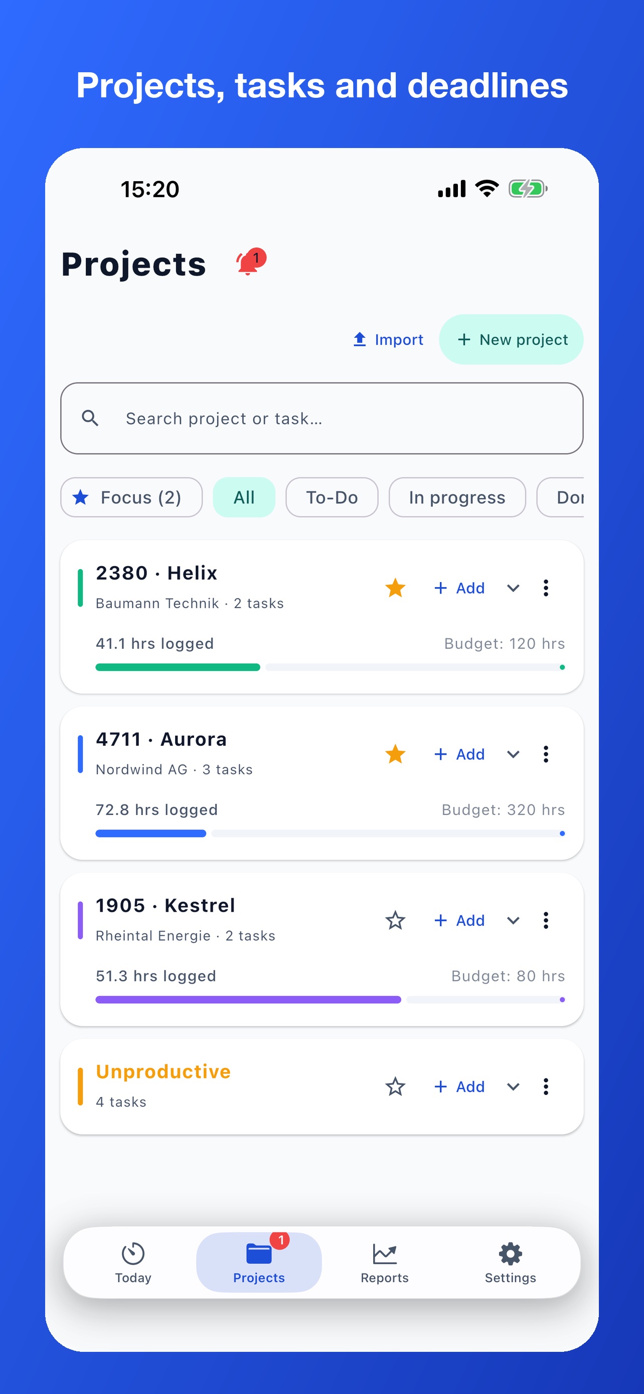 Screenshot 3 of WorkTracker - Time Reports