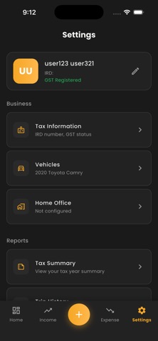 TAXit screenshot