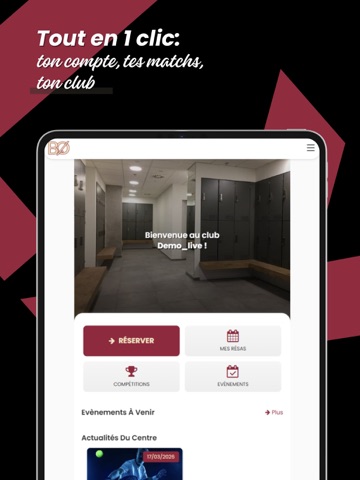 BØ – Sports Social Club iPad screenshot
