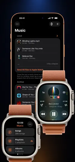 Capture d'écran de Player For Watch sur iPhone 1