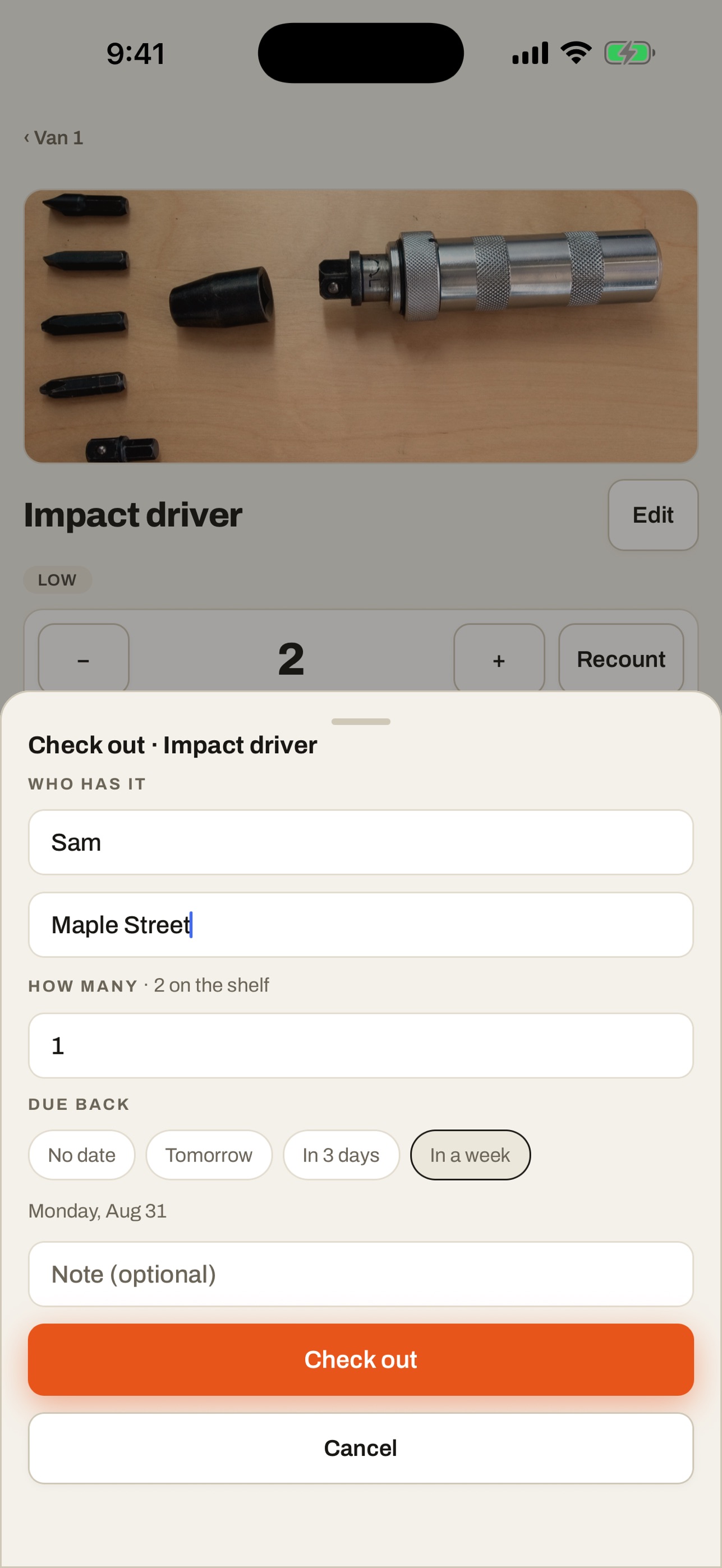 Screenshot 3 of FlatStock: Inventory Tracker
