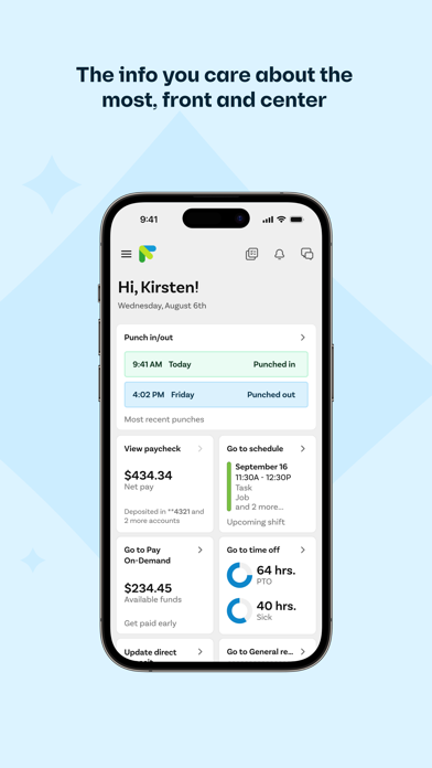 Screenshot #1 pour Fingercheck Mobile