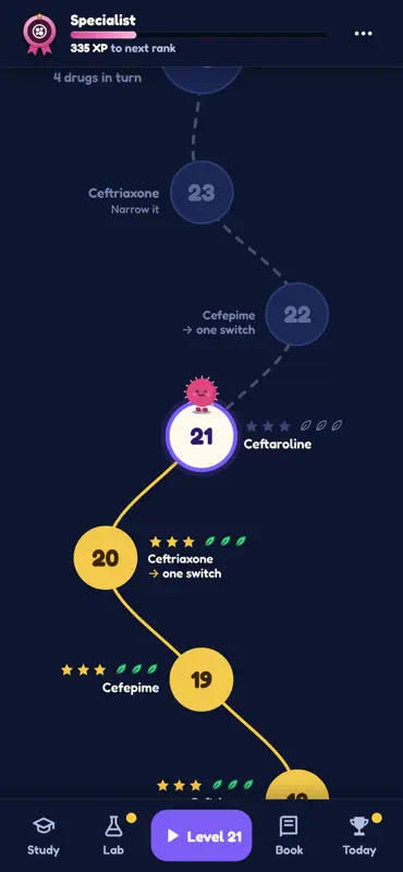 Go Narrow: Antibiotics Game screenshot 1 of 9