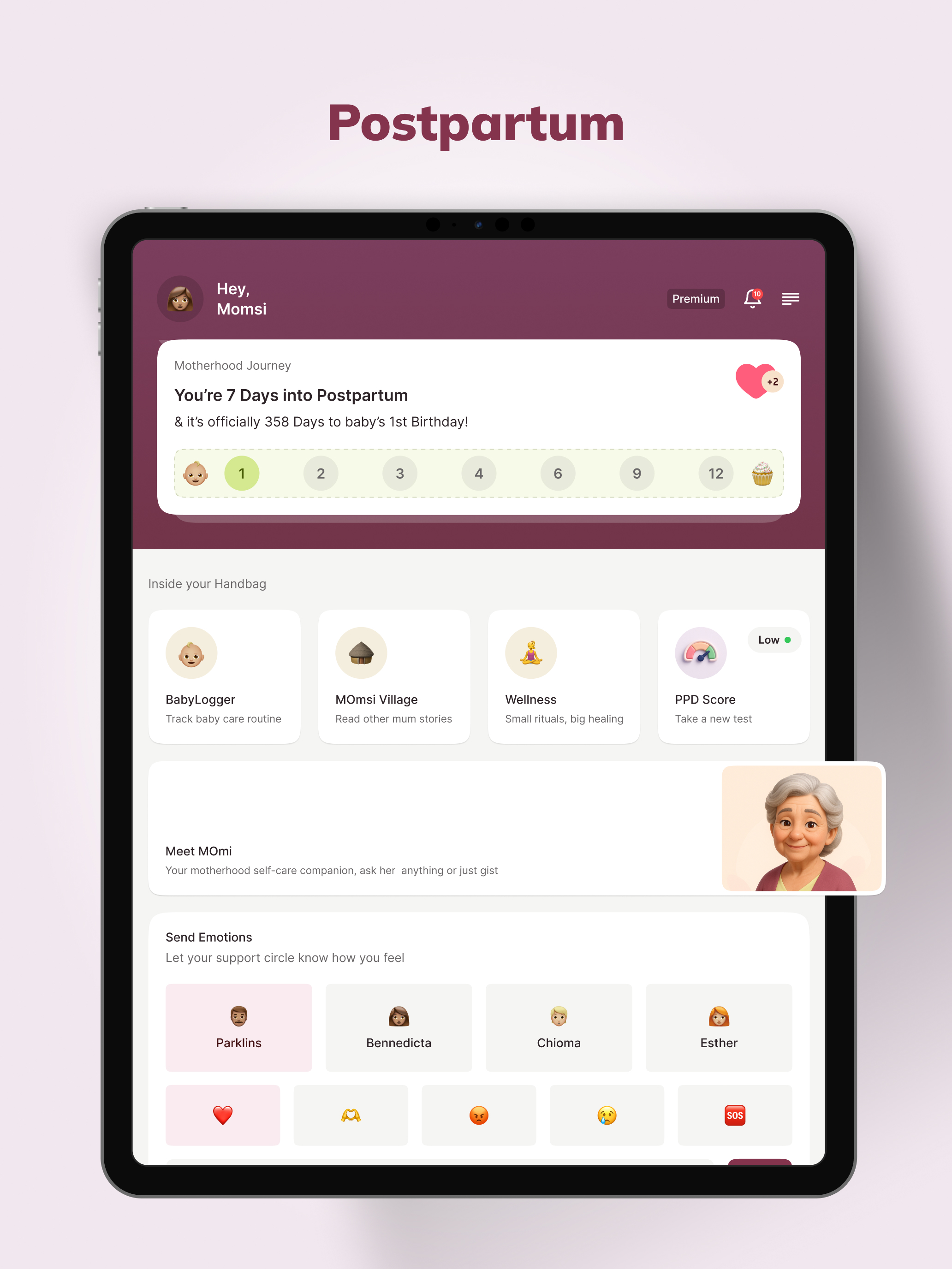 MOmsi: Proactive Mum Support