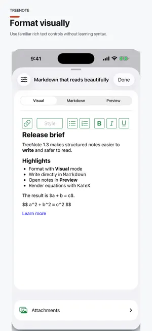 TreeNote: Nested Notes screenshot 3