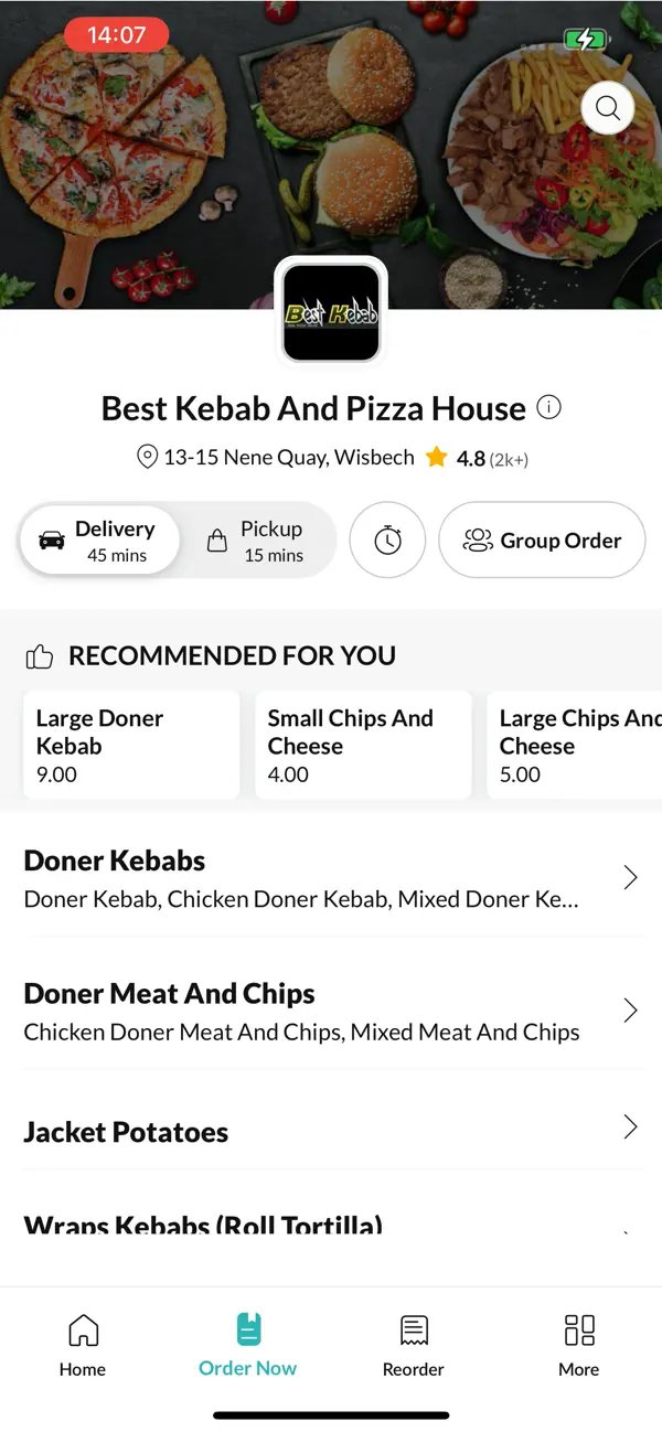 Screenshot #3 pour BestKebabAndPizzaHouseWisbech