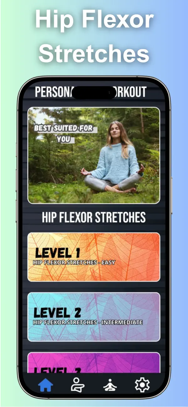 Screenshot #2 pour Hip Flexor Stretches