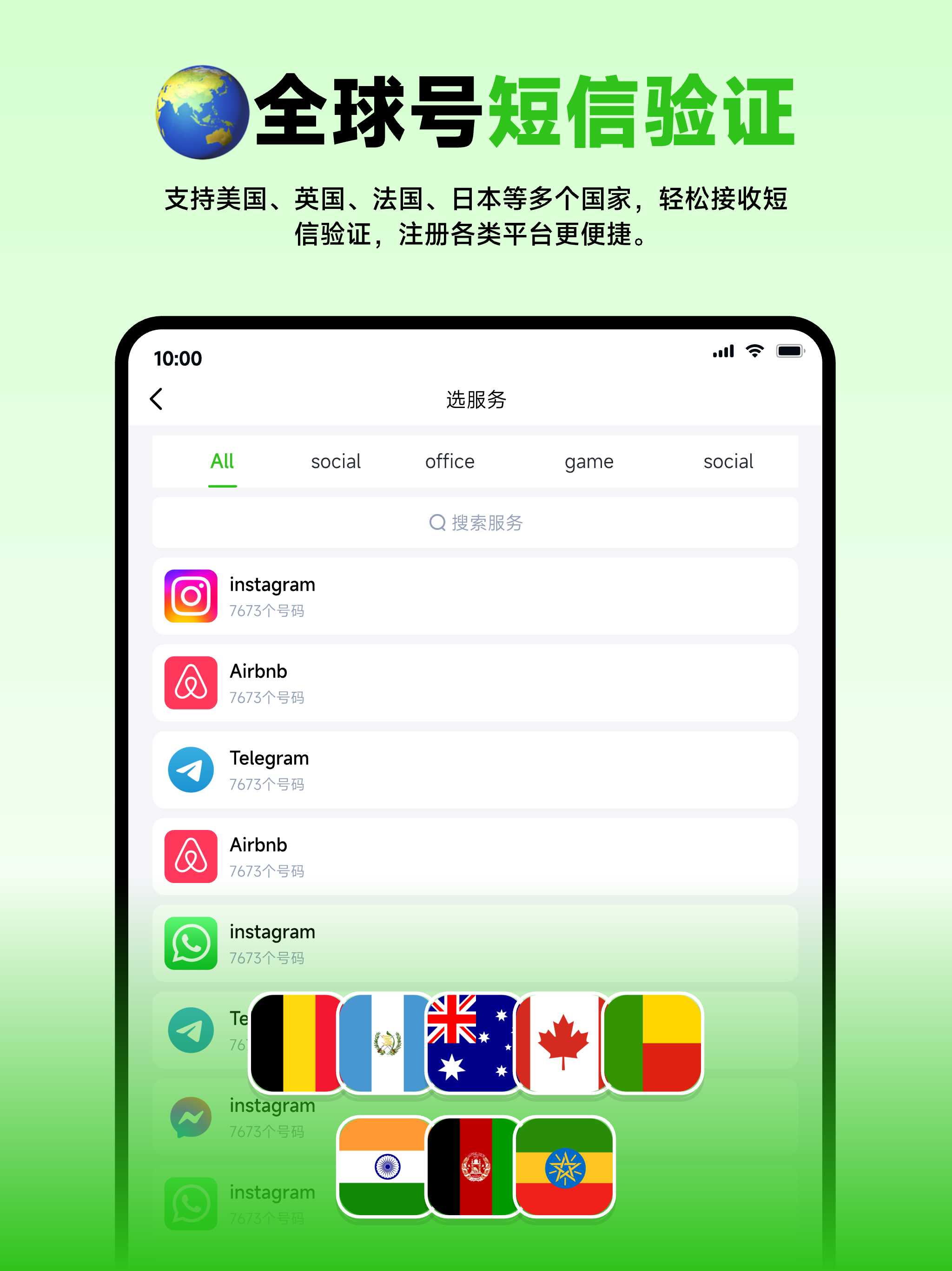 Virtual SMS-Virtual Number