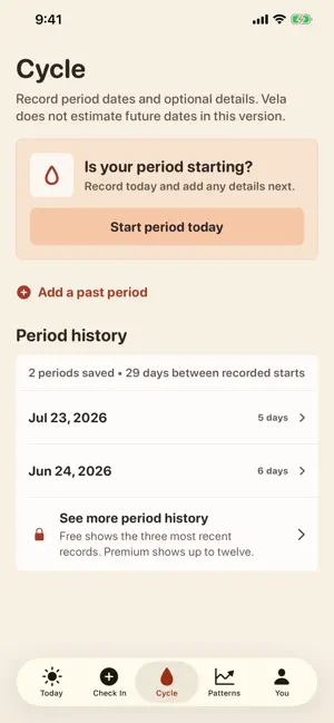 Vela: PCOS Daily Support screenshot 4