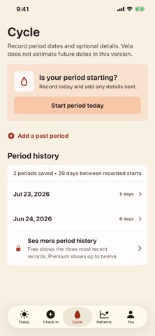 Vela: PCOS Daily Support Screenshot 4 of 6