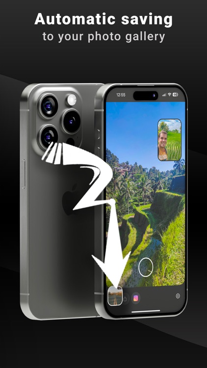 DuoSnap - back & front camera