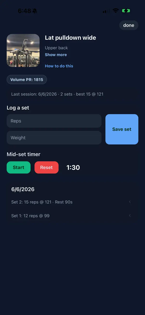 Screenshot #2 pour Progressive Growth Tracker
