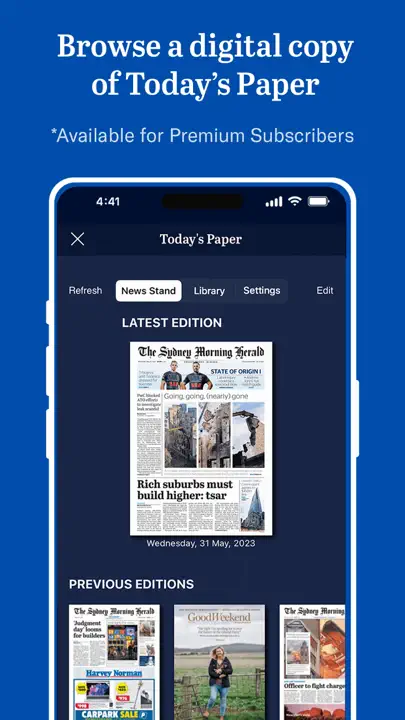 The Sydney Morning Herald iPhone-skjermbilde 6