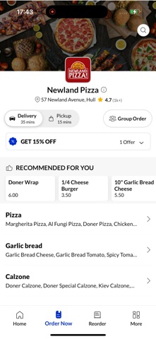 Newland Pizza Screenshot 2 of 4