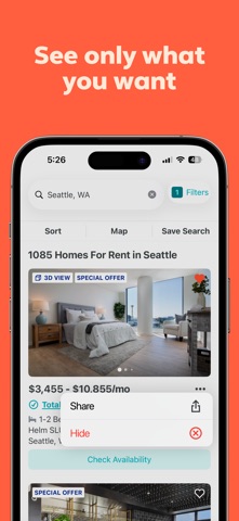 Trulia Real Estate & Rentals iPhone screenshot