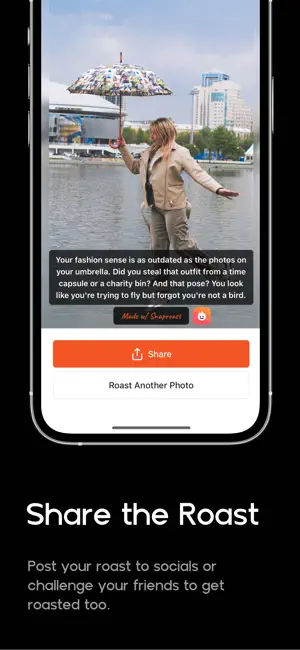 Snaproast – AI Photo Roasts screenshot 3