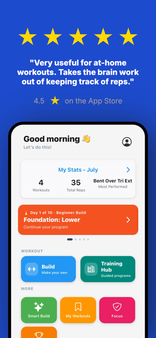 MyRepsCount - Auto Rep Counter Screenshot 7 of 7