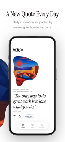 Versa: Daily Quotes iPhone screenshot