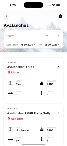 Utah Avalanche Center (UAC) screenshot