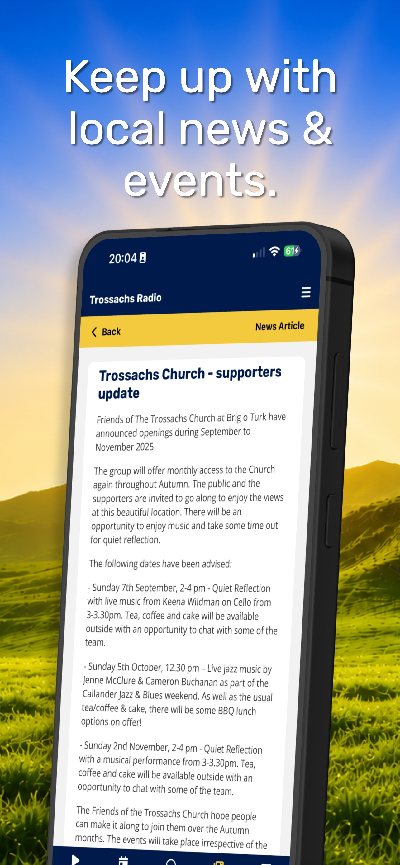 Trossachs Radio screenshot 4