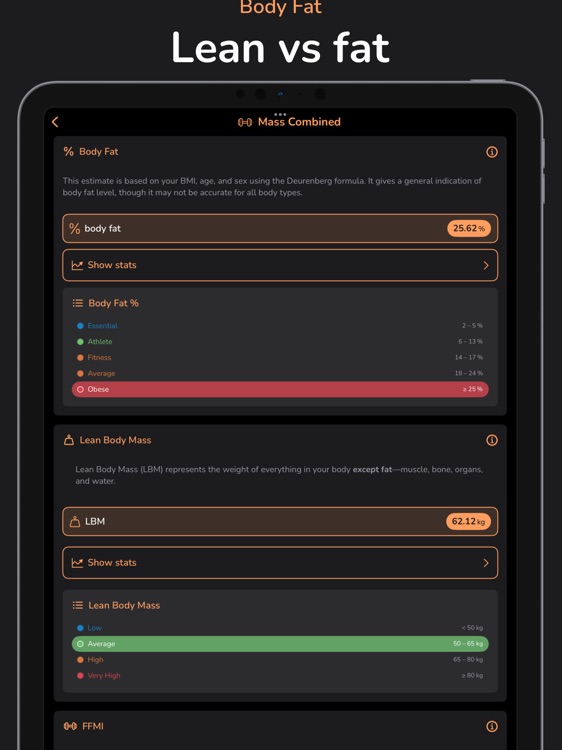 Health & Weight: MyBodyMate screenshot-3