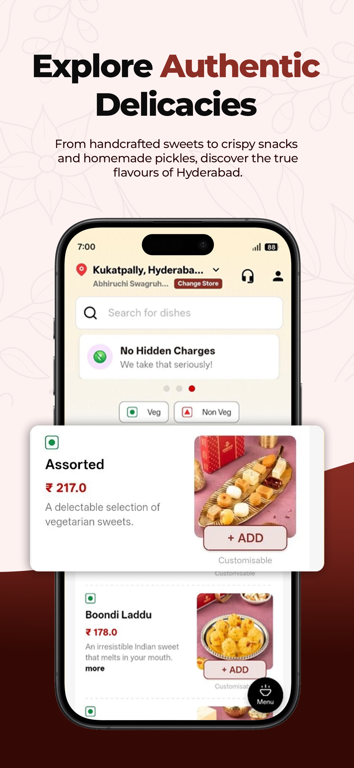 Abhiruchi Swagruha Foods screenshot 2