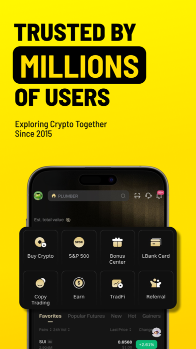 LBank - Buy Bitcoin & Crypto app screenshot