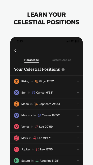 FORCETELLER - Astra Horoscope Screenshot