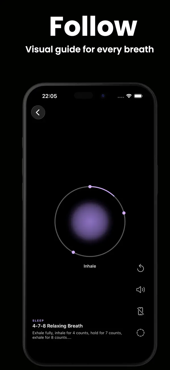 Screenshot #2 pour Praana - Respiration