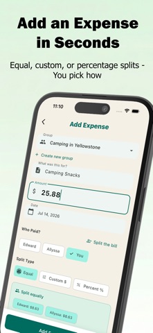 SharePay: Split Bills&Expenses Screenshot 3 of 8