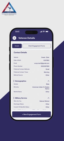 SCDVA Pathfinder iPhone screenshot