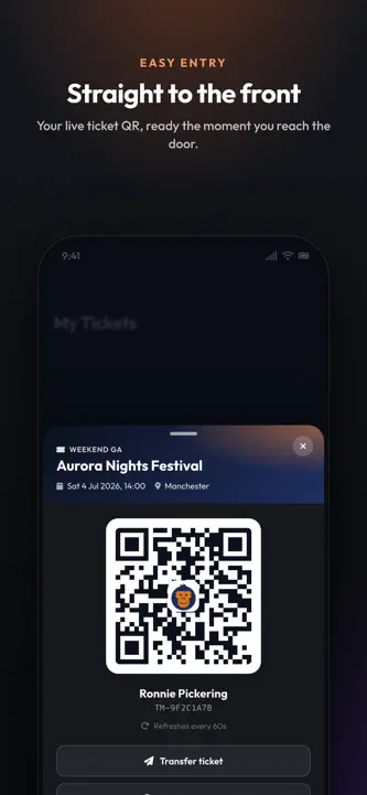 Ticket Monkey Customer App screenshot 2