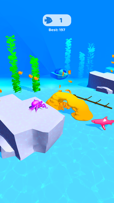 Octopus Run 3D Screenshot