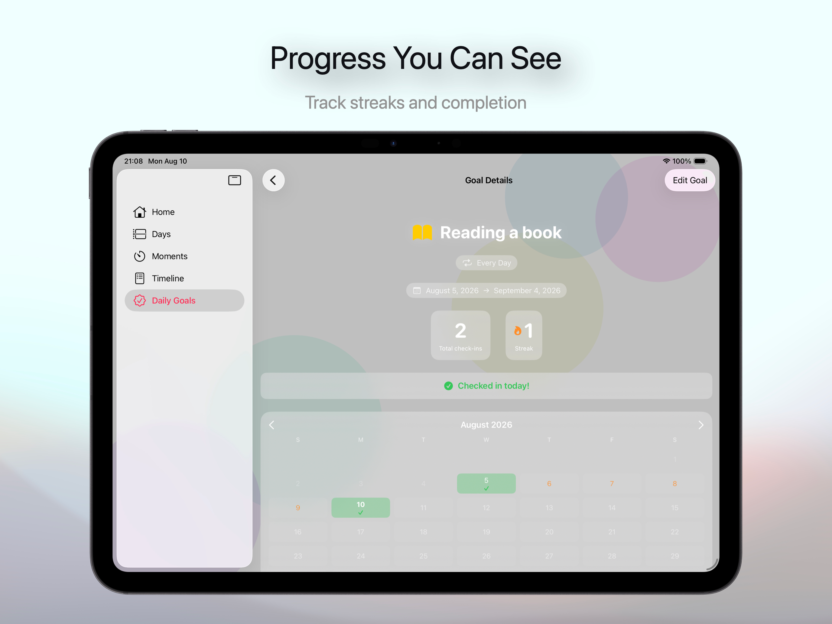 Daymark - Make every day count screenshot 11