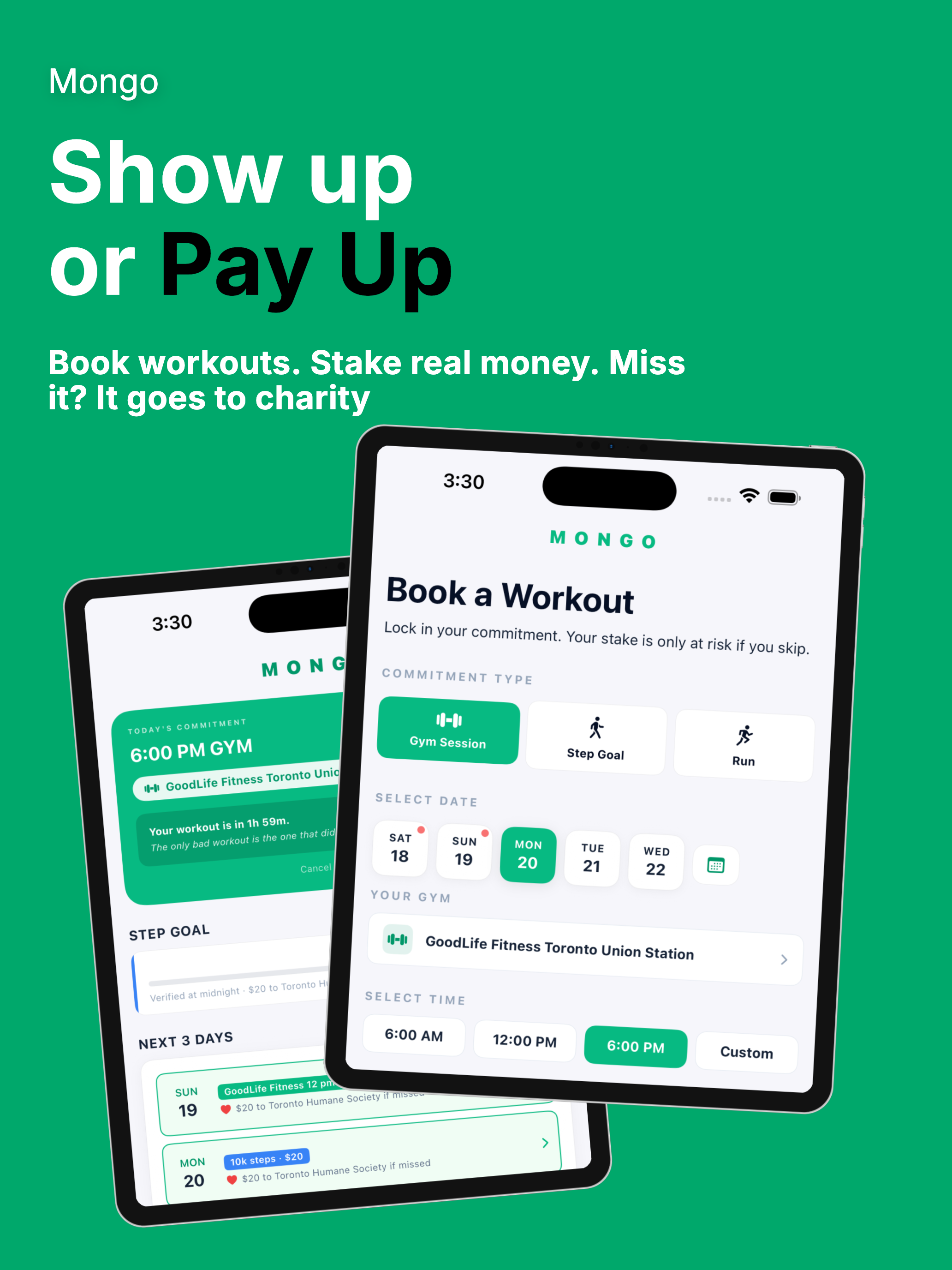 Mongo - Fitness Accountability