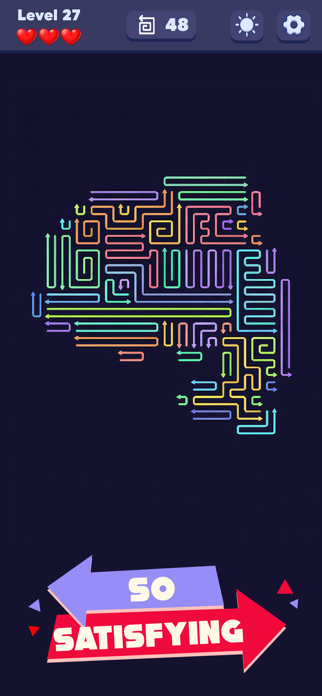 Tap Paths: Arrow Logic Puzzle Screenshot 4 of 6