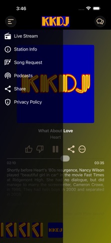 App screenshot
