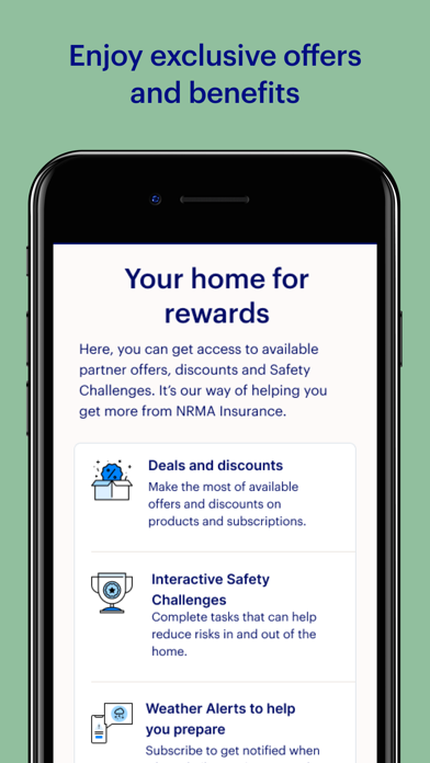 NRMA Insurance Screenshot