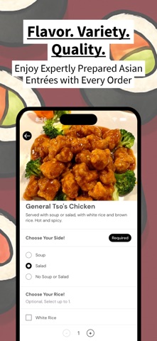 Tomo Asian Bistro iPhone screenshot