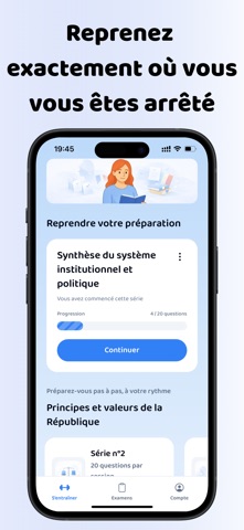 Examen Civique 2026 screenshot